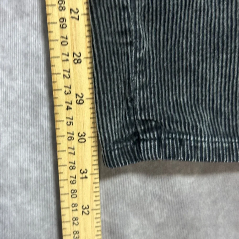 Axis LA Mens Black Corduroy Pants 36x32 Straight Leg 100% Cotton 5-Pocket Design